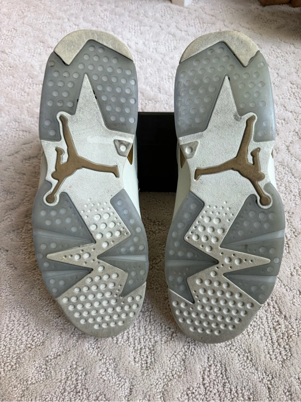 AIRJORDAN 6 RETRO LOW GC SPRUCE AURA/METALLIC GOLD